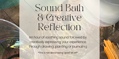 Primaire afbeelding van Sound Bath with Creative Reflection