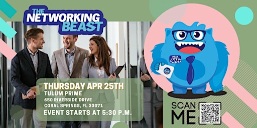 Networking Event & Business Card Exchange by The Networking Beast (WFTL) primary image