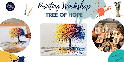 Imagen principal de Painting Workshop - Paint your own abstract Tree of Hope! Welwyn