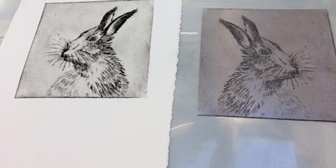 Image principale de Create a print: Drypoint Etching with  Theresa Pateman