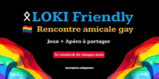 Primaire afbeelding van Loki Friendly : Rencontre amicale gay / Pré-Pride de Lille 2024