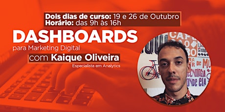 Imagem principal do evento Criação de Dashboards para Marketing Digital