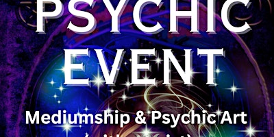 Hauptbild für Psychic Event – Mediumship & Psychic Art (with a twist) 3rd May 2024