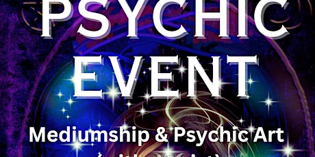 Psychic Event – Mediumship & Psychic Art (with a twist) 3rd May 2024