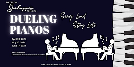 Hauptbild für Dueling Pianos Show