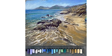 Zoom pastel workshop, 'Ebb and Flow'