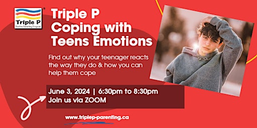 Triple P- Coping With Teenagers Emotions primary image