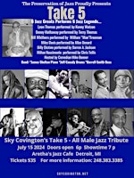 Primaire afbeelding van Take 5 - All Male Jazz  Revue