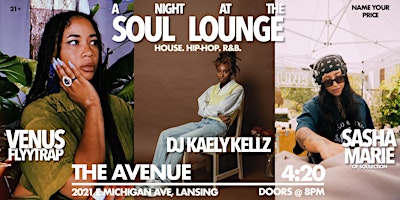 Primaire afbeelding van A Night at the Soul Lounge (4:20 Party)