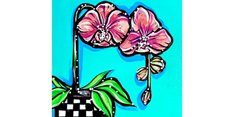 Orchid Sunshine - Art & Sip