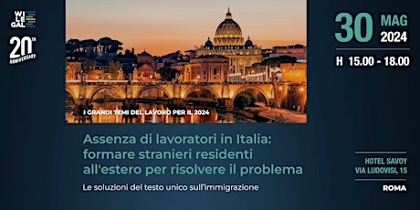 I grandi temi del lavoro 2024: Assenza di lavoratori in Italia