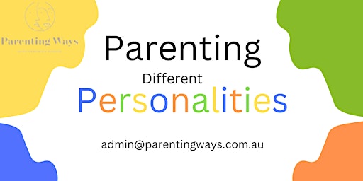 Parenting Different Personalities primary image