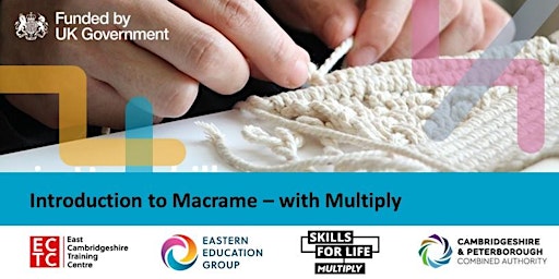 Image principale de Introduction to Macrame - with Multiply