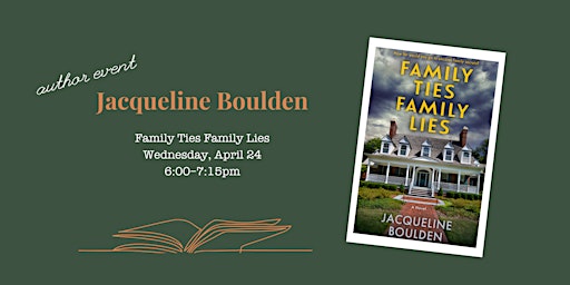 Hauptbild für Author Event: Jacqueline Boulden