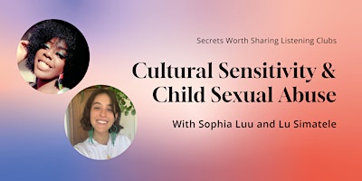 Imagem principal do evento Cultural Sensitivity and Childhood Sexual Abuse