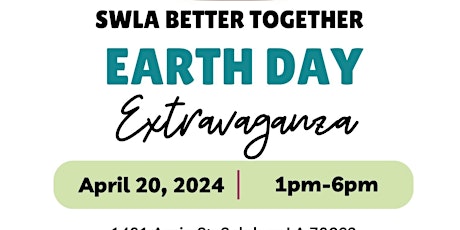 2nd Annual Earth Day Extravaganza