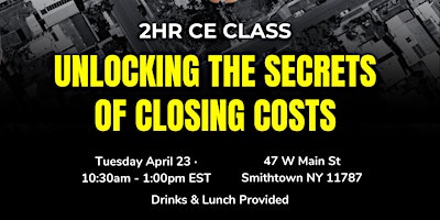 Unlocking the Secrets of Closing Costs primary image