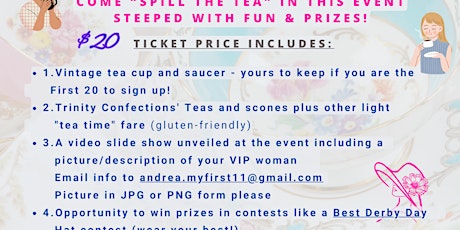 "Tea for Two's" Tea Party Silent Auction Fundraiser Event