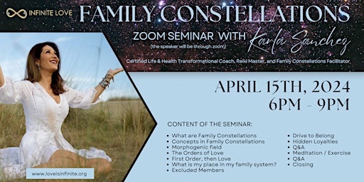 Family Constellations at Infinite Love primary image