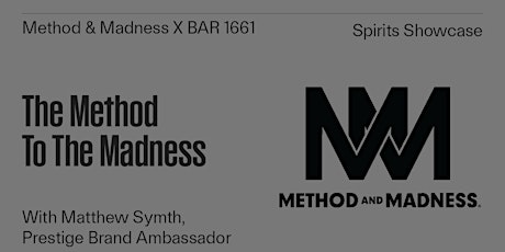 Method & Madness Whiskey Tasting