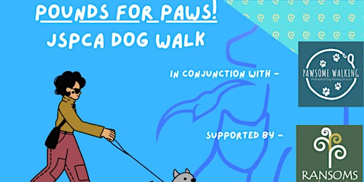 Imagem principal do evento Pounds for Paws! Jspca Dog Walk