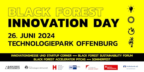 Hauptbild für BLACK FOREST INNOVATION DAY