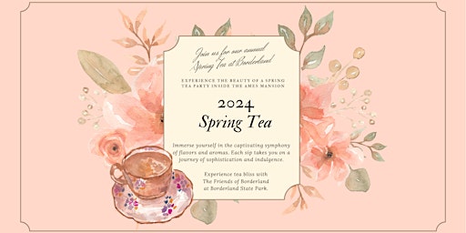 Immagine principale di Spring Tea at Borderland State Park 