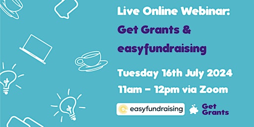 FREE Get Grants & easyfundraising Online Webinar primary image