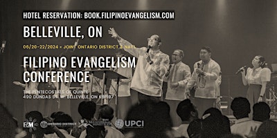 Image principale de Joint Ontario District & National Filipino Evangelism Conference June 20-22