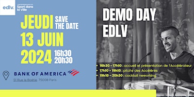 Imagem principal do evento Demo Day Accélérateur Edlv