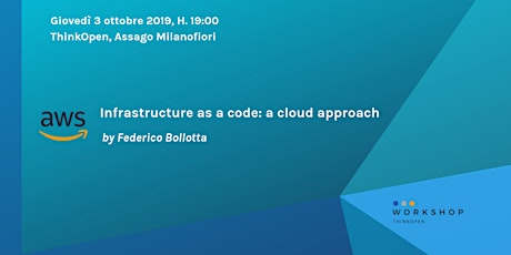 Immagine principale di Infrastructure as a code: a cloud approach 