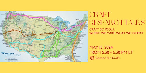 Hauptbild für Craft Research Talks - Craft Schools: Where We Make What We Inherit