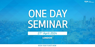 Atomy UK April London One Day Seminar (27th April 2024) primary image