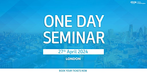 Imagen principal de Atomy UK April London One Day Seminar (27th April 2024)