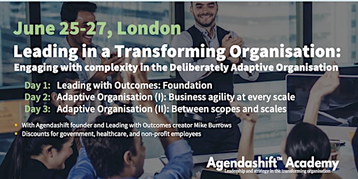 Leading in a Transforming Organisation (London) primary image