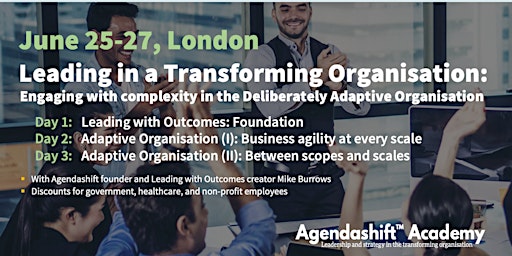 Imagem principal do evento Leading in a Transforming Organisation (London)