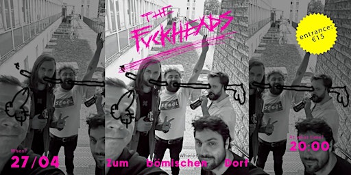 THE FUCKHEADS - ALBUM LAUNCH! primary image