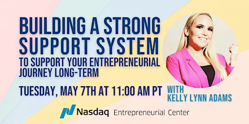 Hauptbild für Building a Strong  Support System with Kelly Lynn Adams