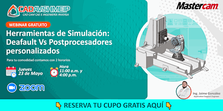 Imagen principal de Mastercam: Herramienta de Simulación