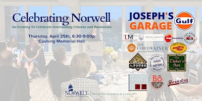 Image principale de Celebrating Norwell: An Evening to Recognize Our Citizens and Businesses