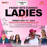 Imagem principal do evento Friday Nite Funnies-Ladies Nite