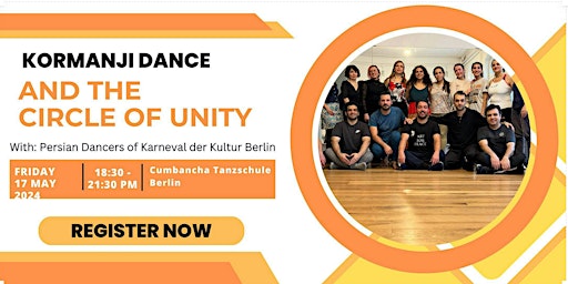 Primaire afbeelding van Kormanji Dance in the Circle of Unity with best persian dancers of Berlin