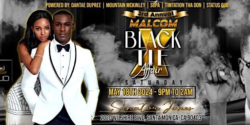 Imagem principal do evento 3rd Annual Malcom X Black Tie Affair