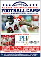 N.D. Kalu's "Fundamentals of Football" Free Camp primary image