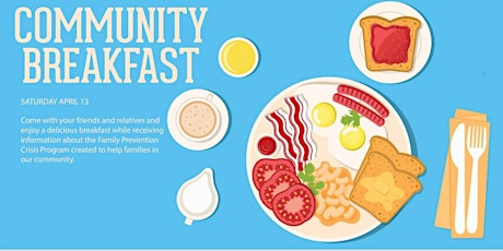FREE Community Breakfast - April 2024