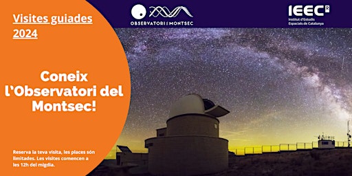 Immagine principale di Visites guiades a l'Observatori del Montsec 2024 