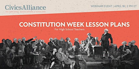 Constitution Week Lesson Plans