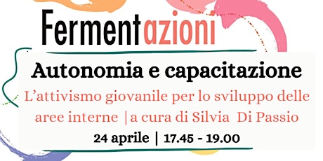 Attivismo giovanile per lo sviluppo delle aree interne | Fermentazioni