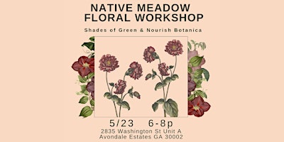 Imagem principal do evento Native Meadow Floral Workshop