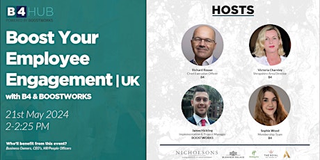 Boost Your Employee Engagement | UK